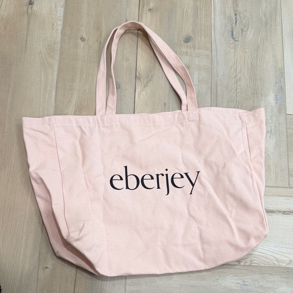 Eberjey Soft Pink Canvas Tote